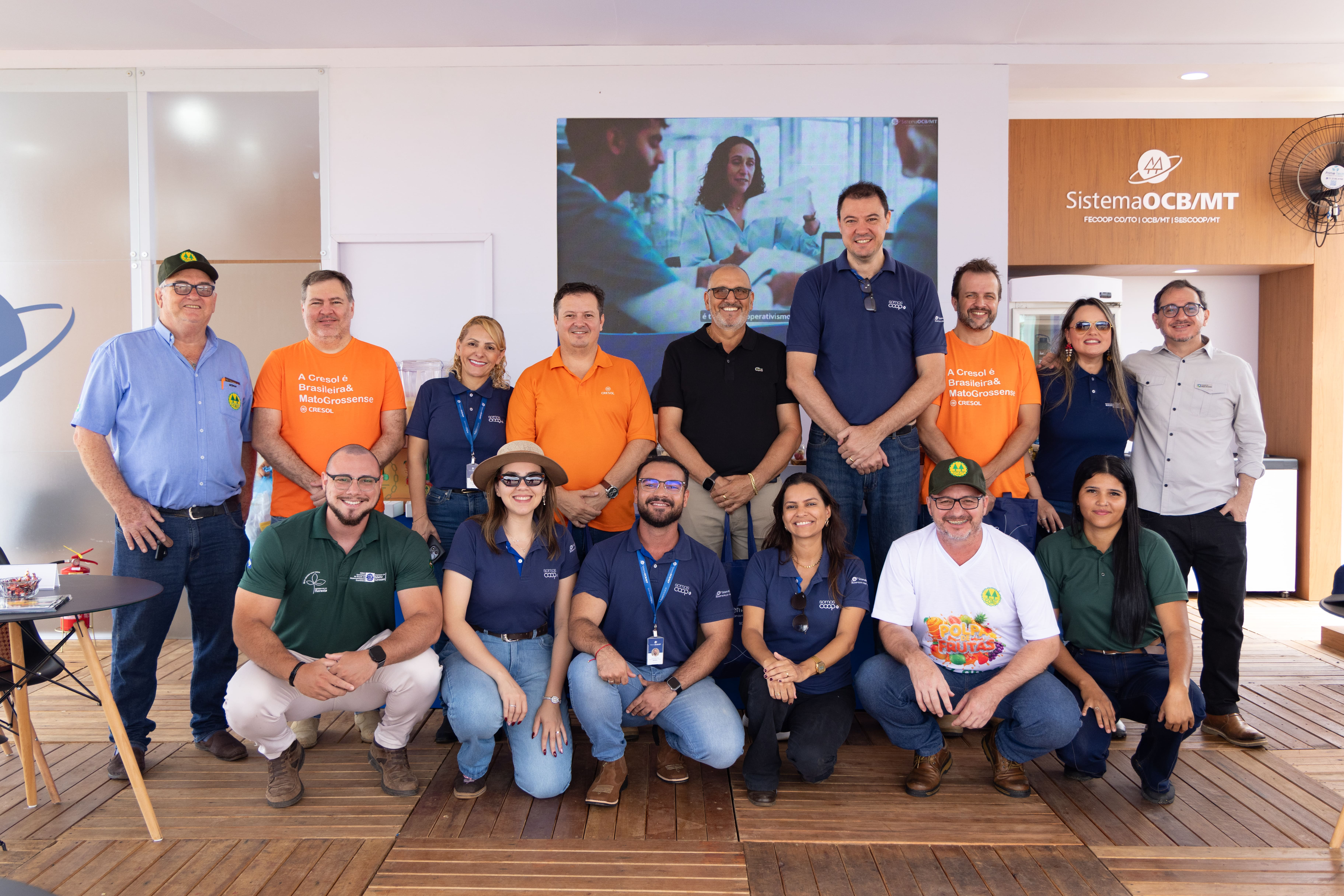 Diálogo e Intercooperação: Mais de 450 pessoas passam pelo estande do Sistema OCB/MT no Show Safra