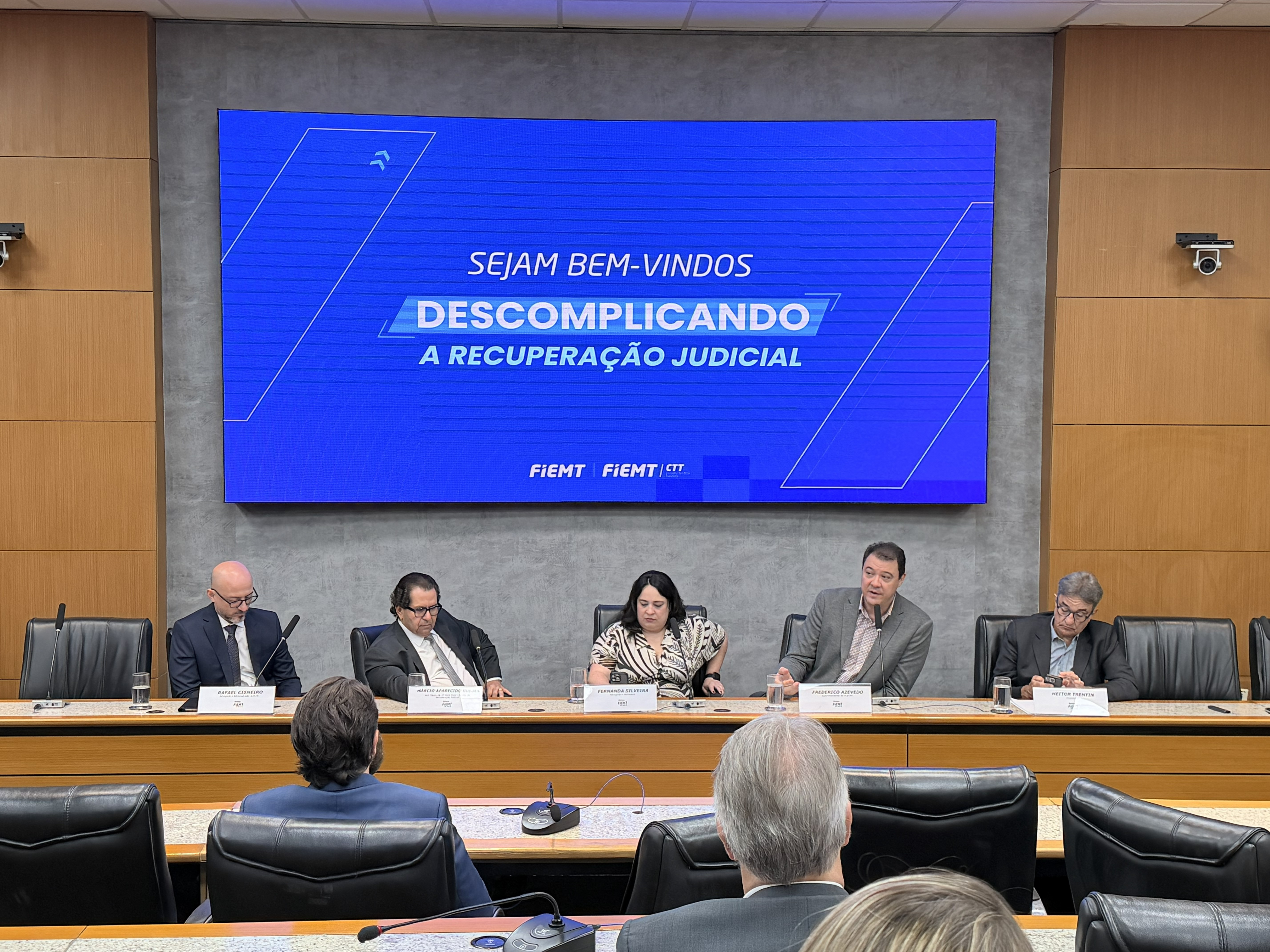 Sistema OCB/MT participa de seminário sobre recuperação judicial em Cuiabá