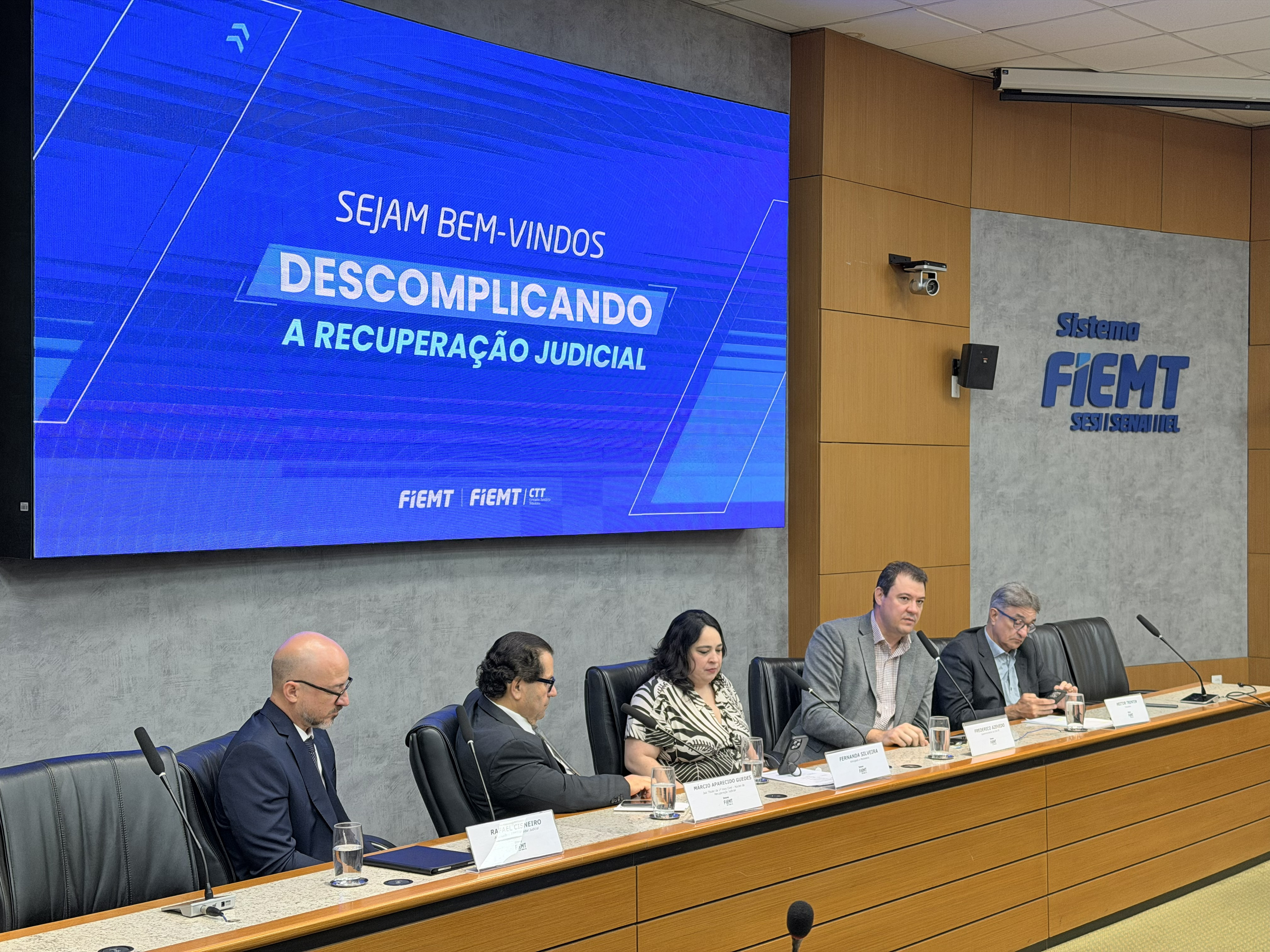 Sistema OCB/MT participa de seminário sobre recuperação judicial em Cuiabá