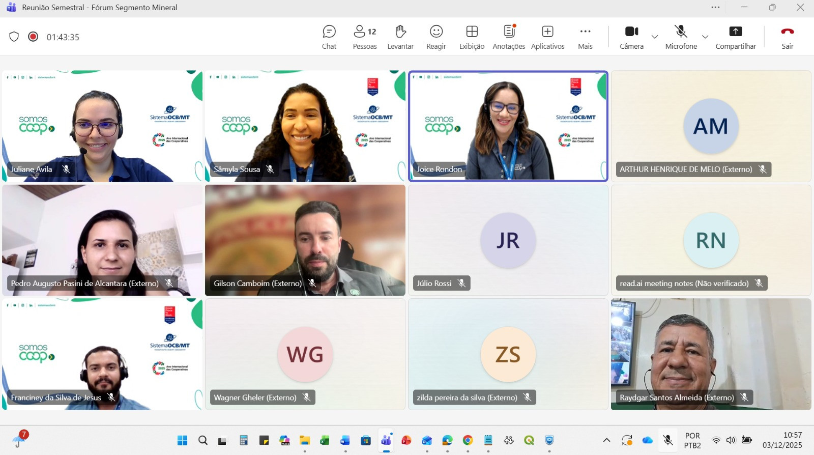 Sistema OCB/MT promove reuniões estratégicas com cooperativas dos segmentos agronegócio e mineral