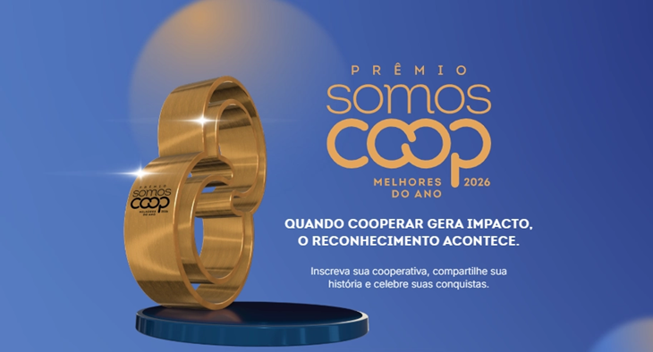 Prêmio SomosCoop Melhores do Ano 2026: inscrições começam nesta quarta